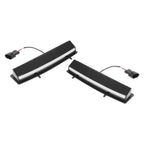 2PCS LED Turn Signal Lights Side Marker Lamps+DRL For Nissan 350Z LCI 2006-2009