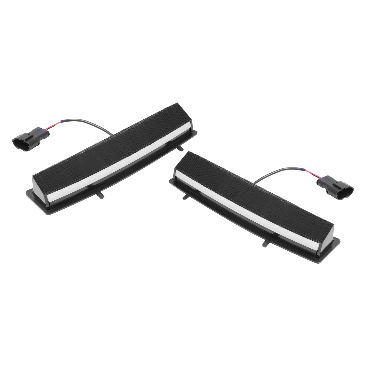 2PCS LED Turn Signal Lights Side Marker Lamps+DRL For Nissan 350Z LCI 2006-2009