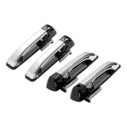 Fits Dodge Ram 1500 2009-2024/ 2500 11-24 Outside Door Handle Black+Slivery 4Pcs