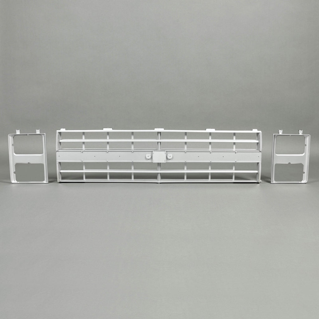 Front Grille+Headlight Bezel Kit For Chevrolet C10 Suburban K5 Blazer 1985-1988