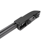 For Honda Pilot 2009-2015 Black 4Pcs Roof Rack Rails Cross Bar Side Rail