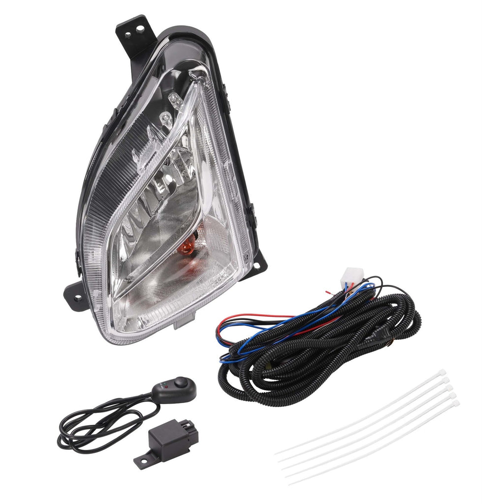 Bumper Fog Light w/Signal Lamp Left Driver For Chevy Equinox 2018-2021 w/Wiring