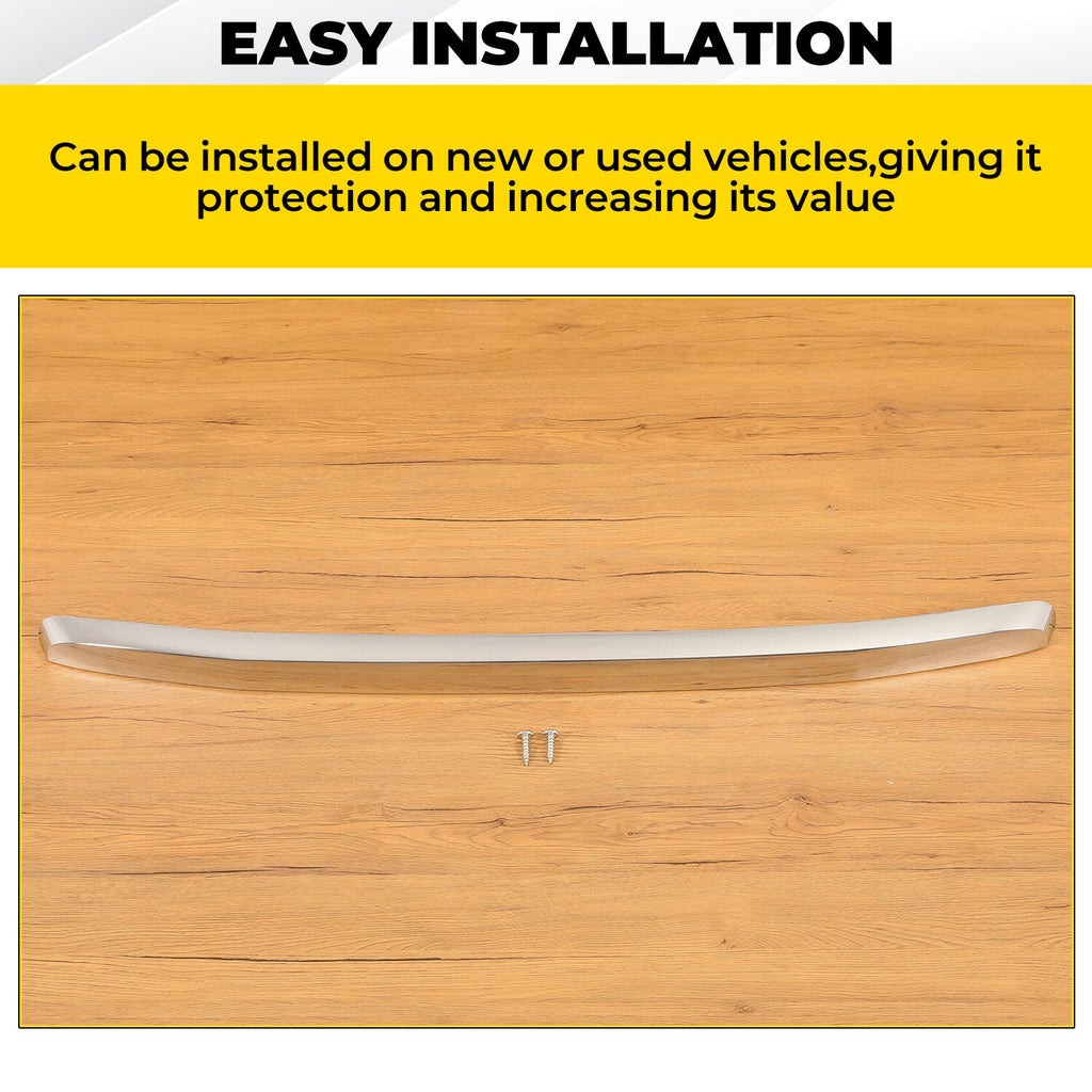 Chrome Upper Grille Hood Molding Trim For GMC Sierra 2500HD 3500HD 2011-2014