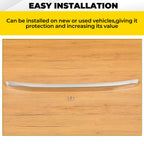 Chrome Upper Grille Hood Molding Trim For GMC Sierra 2500HD 3500HD 2011-2014