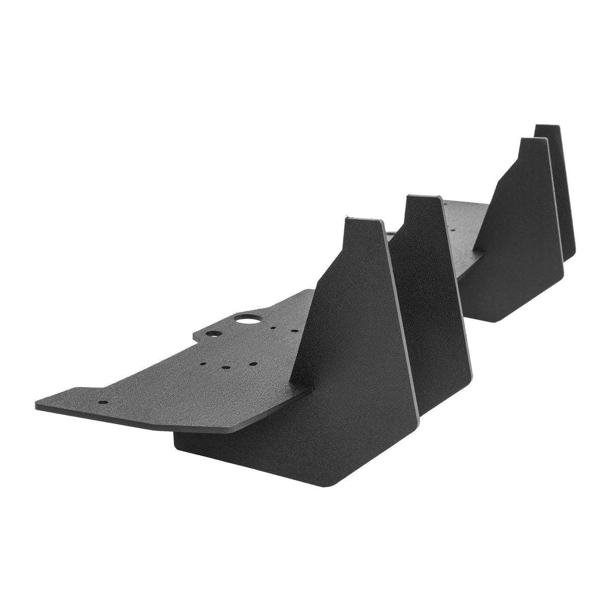 Black Rear Bumper Winglet Splitter Diffuser Fin For 2015-21 Subaru WRX STI