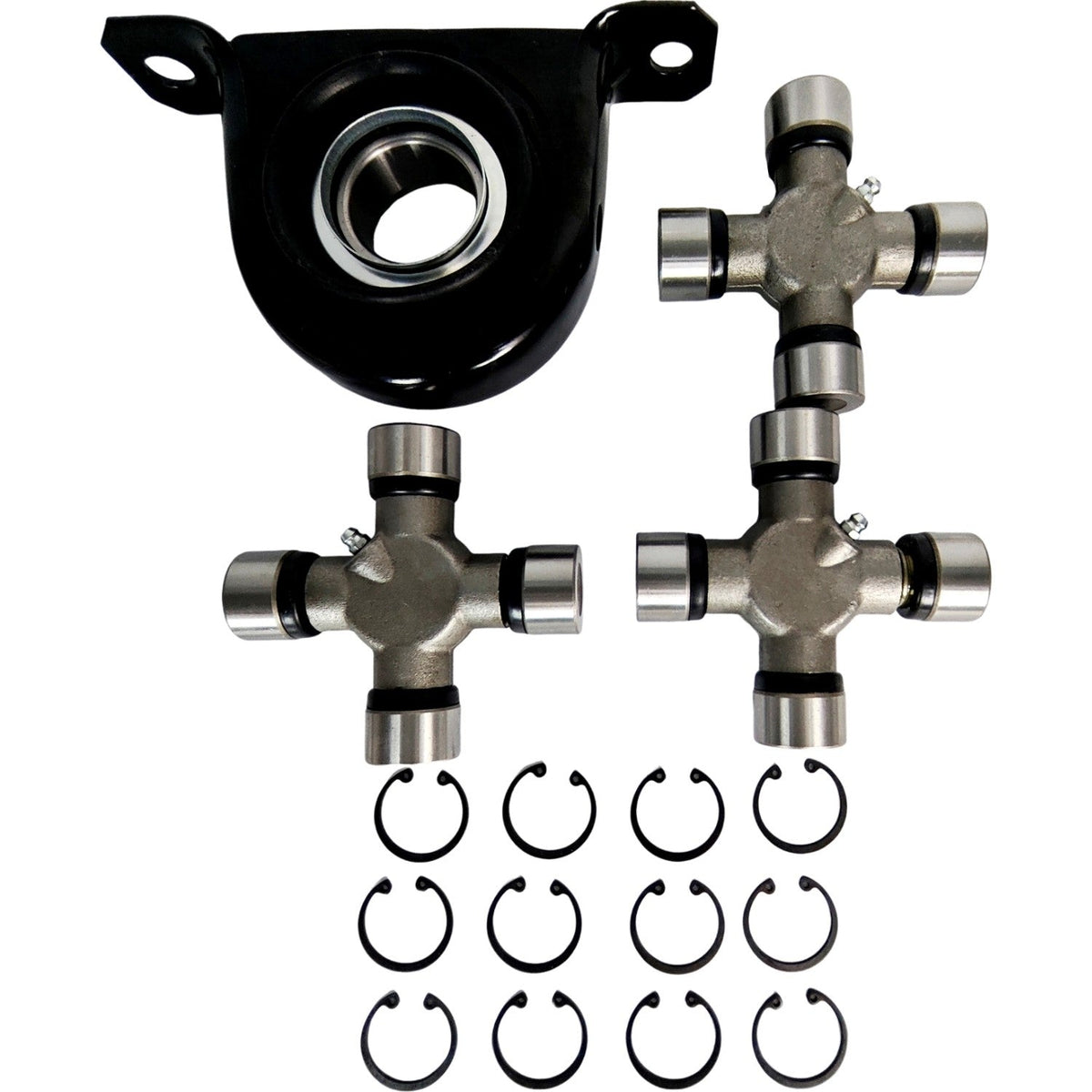 For Drvshft Ctr Support Brg & U-Joint Kit 99 10 F250 4WD HB210866-1X 210866-1X