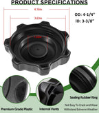 AM137724 Filler Cap for John Deere 300, LT, X300, X400, X500, X700, Z200, Z400