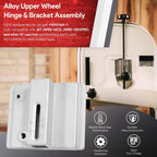 14" Cast Iron Bandsaw Replacement Kit-Alloy Upper Wheel Hinge & Bracket Assembly