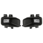 Clear Lens Halogen Fog Lights Lamps Set Pair For Ford F-150 F150 2018-2020