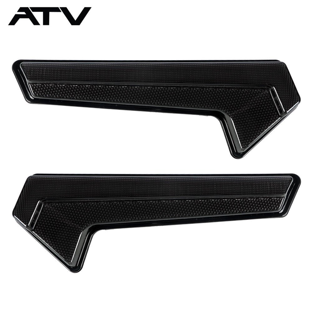 For Polaris RZR XP 1000 XP TURBO S 2019-2023 UTV Smoked LED Tail Brake Lights