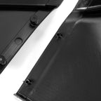 For Tesla Model X 2016-2020 Front Bumper Lip Body Kit Spoiler Splitter Black