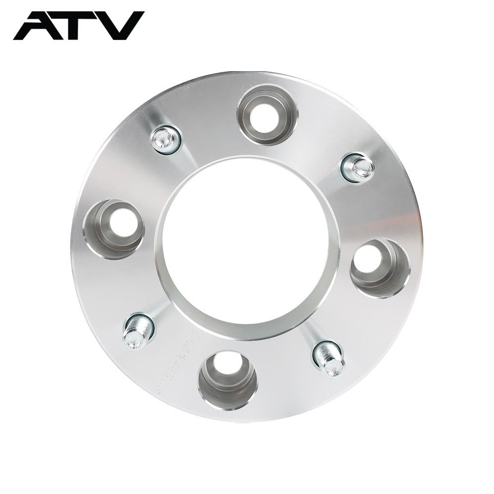 4× Wheel Spacers 4x110 2" 74mm M10x1.25 Silver For Honda Rincon 680 2006-2016