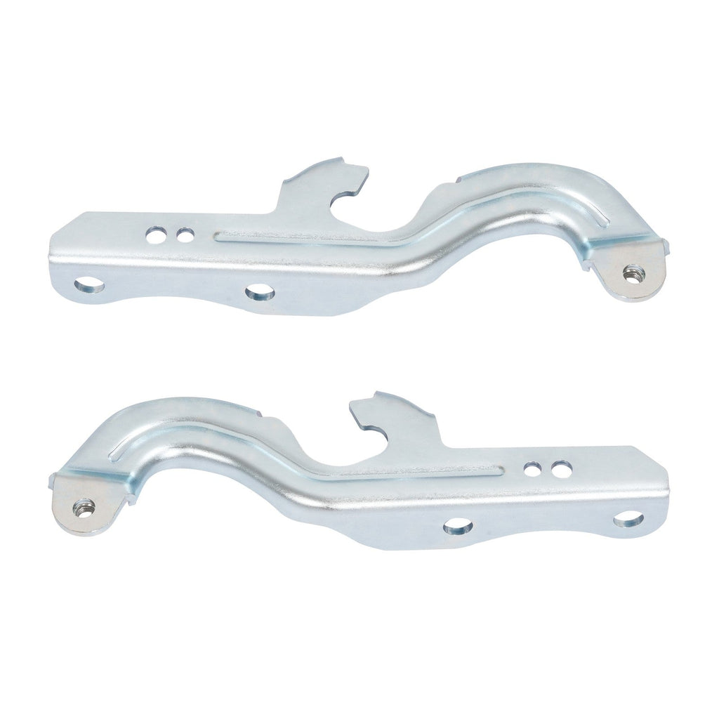 Hood Hinges Set Silvery Driver & Passenger Side For 2011-2024 Dodge Durango