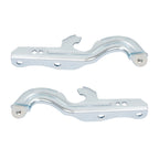 Hood Hinges Set Silvery Driver & Passenger Side For 2011-2024 Dodge Durango