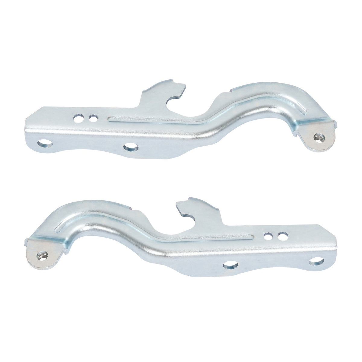 Hood Hinges Set Silvery Driver & Passenger Side For 2011-2024 Dodge Durango