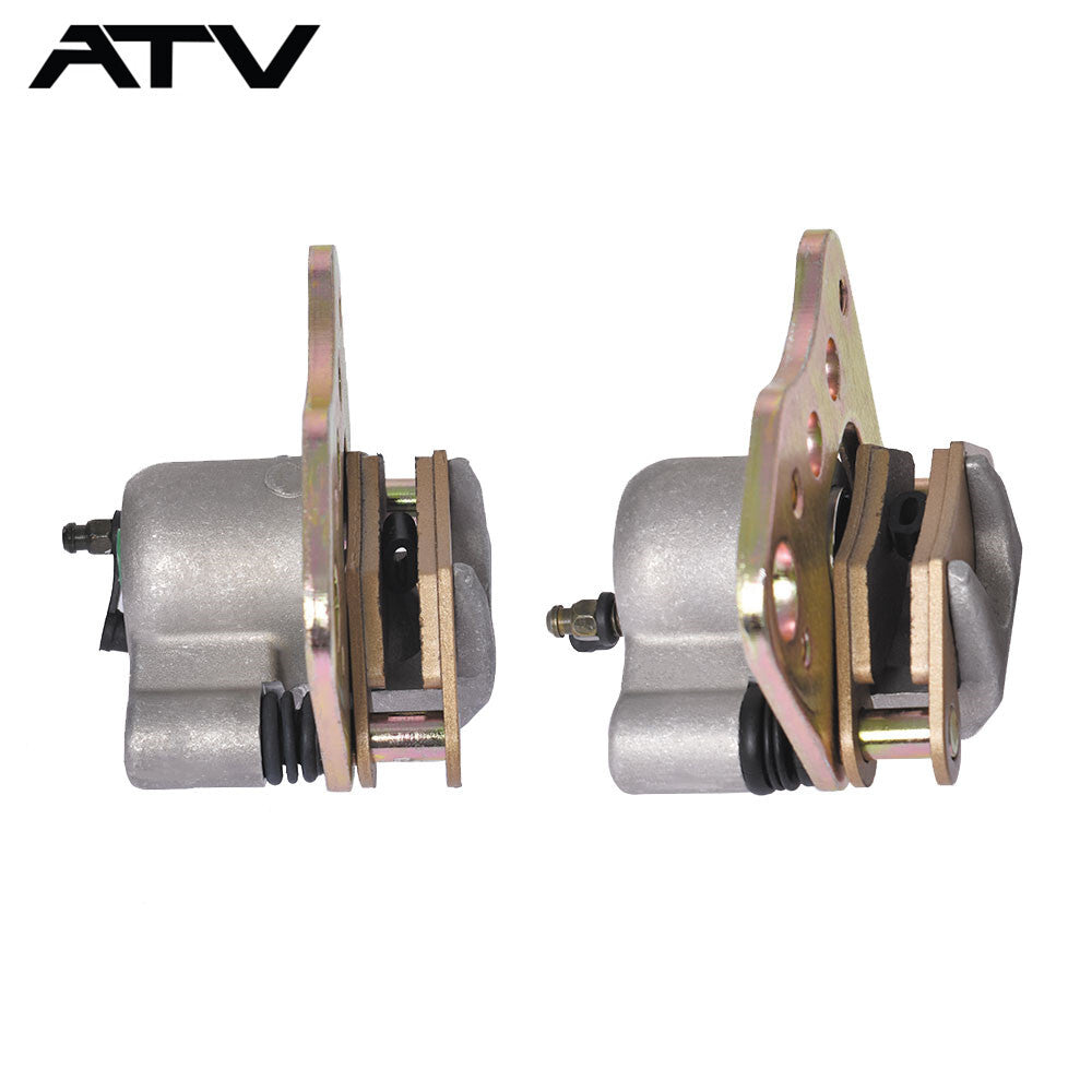 Front Left Right Brake Calipers w/Pads For Polaris Sportsman 335 400 500 600 700