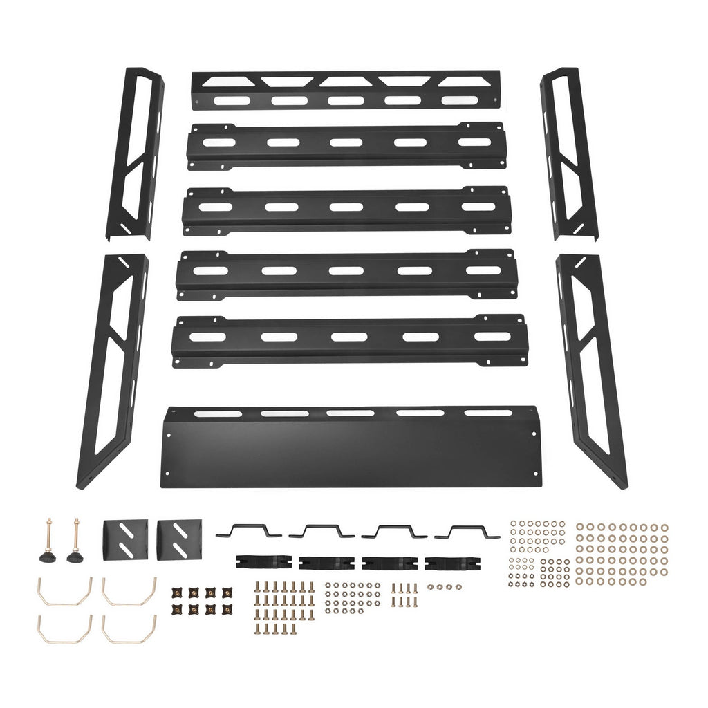 500LBS Universal Roof Rack Basket Extension Luggage Hold Basket Cargo Carrier