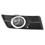 Pair Fog Lights w/Bezel Bumper Lamp Cover For Cadillac SRX 2010 - 2016 2015