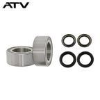 Both Front Wheel Bearing Seal Kits For Honda Rancher 350 4x4 & Rancher 400 4x4