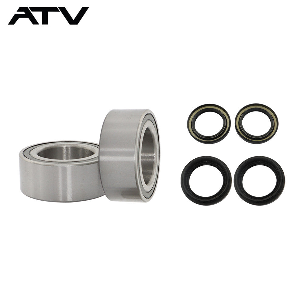 Both Front Wheel Bearing Seal Kits For Honda Rancher 350 4x4 & Rancher 400 4x4