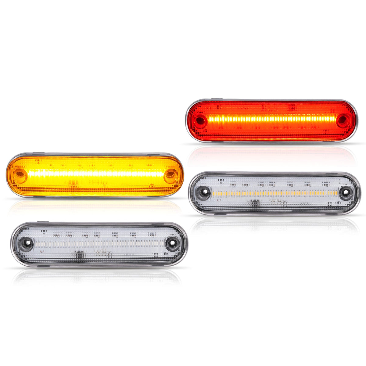 LED Front Rear Side Marker Lights Clear For Mazda Miata 1990-1997 MX-5 1999-2005