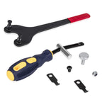 Cam Pulley Holder & 58430 Shaft Seal Puller Tool for Nissan Toyota Camry Maximas
