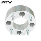 Wheel Spacers For Honda 4x110 2" 74mm Hub Bore M10x1.25 Studs 2Pcs Silver