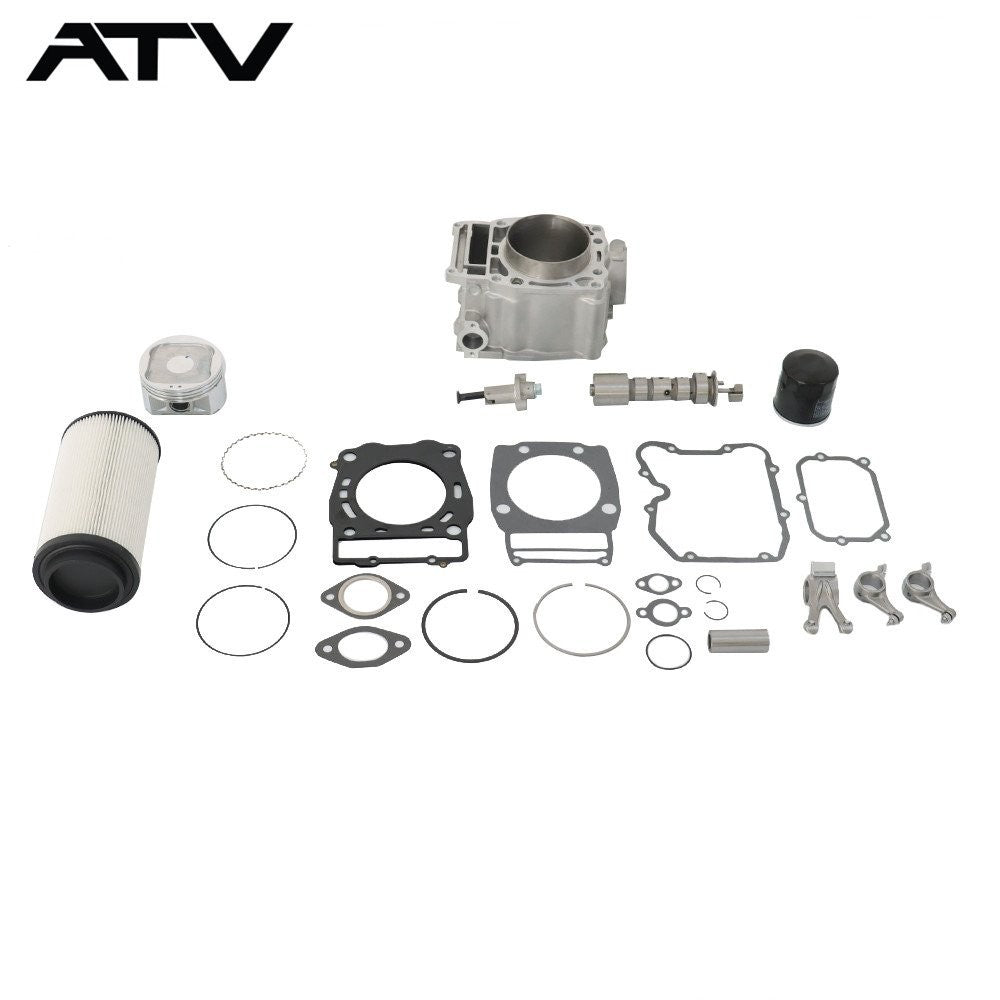 For Polaris Big Boss 500 Cylinder Piston Camshaft Rocker Top End Kit 1998-2002