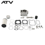 For Polaris Big Boss 500 Cylinder Piston Camshaft Rocker Top End Kit 1998-2002