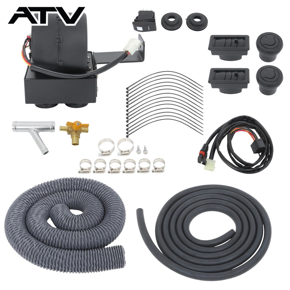 2018-2022 SSHK185-01 Cab Heater Kit with Defrost For Polaris Ranger XP 1000
