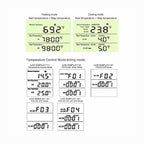 Temperature Controller Heating Cooling with Probe Digital Thermostat Outlet Plug