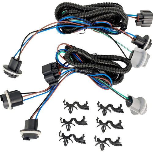 15824515 2X Tail Lamp Wiring Harness 15824514 Fit for Chevrolet Silverado 2500HD