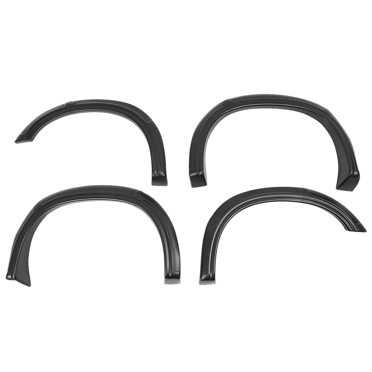 4pc Fender Flare Kit For Chevy Blazer 1995-2005 S10 1994-2003 Black PP W/O ZR2