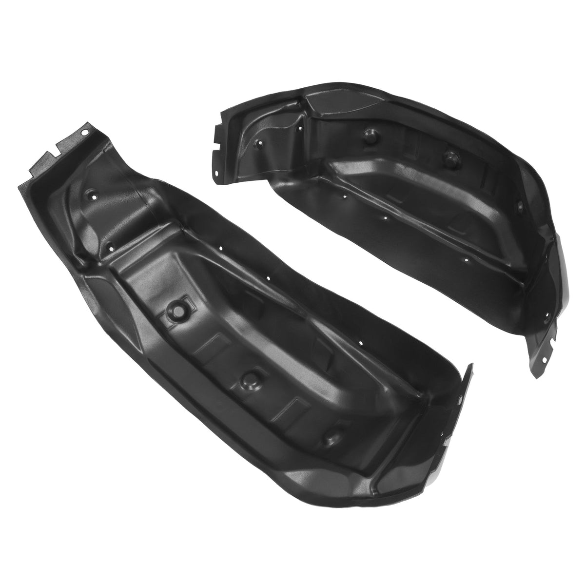Rear Wheel Well Cover Guards For Chevrolet Silverado 2500 HD/3500 HD 20-26 Black