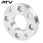 4PCS 1" Wheel Spacers 4x4 4x101.6 1/2"x20 For Golf Carts For EZGO Club Cars