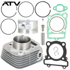 For 1987-2004 Yamaha Warrior 350 Cylinder Piston Gasket Top End Kit