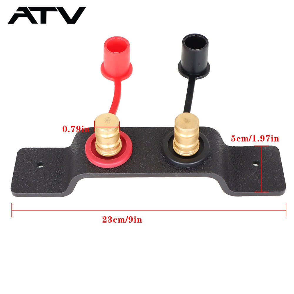 UTV ATV Battery Jump Post Kit Remote Battery Terminal Relocation for Can-Am X3