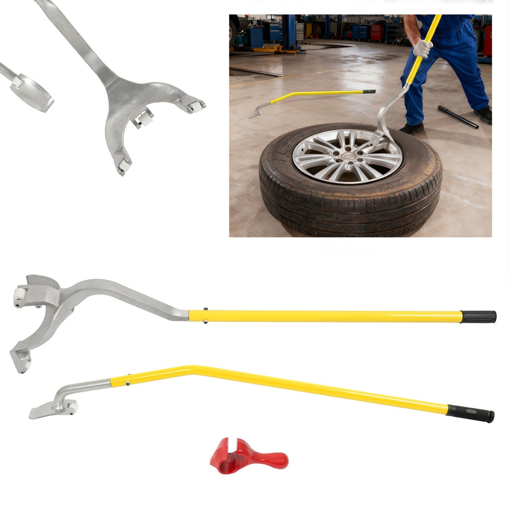 Tire changer Tire Mount Demount Tool Tubeless Truck 17.5"to 24.5" Powder Coated