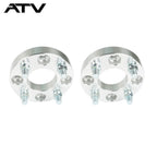 1" Wheel Spacers 4x4 4x101.6mm 1/2"x20 Studs For Golf Cart  GO Club Car ×2