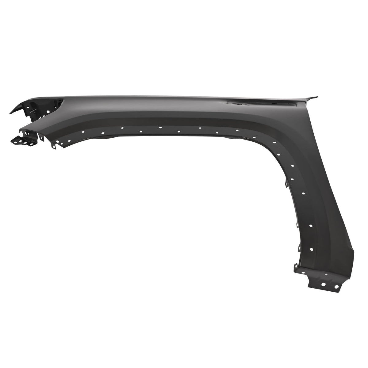For GMC Sierra 1500 2019-23 Electrophoresis Black Front Fender Left Driver Side