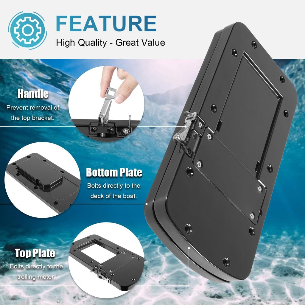 8M0092064 Xi Series Quick-Release Mounting Bracket for MotorGuide Xi3 Xi5 Motors