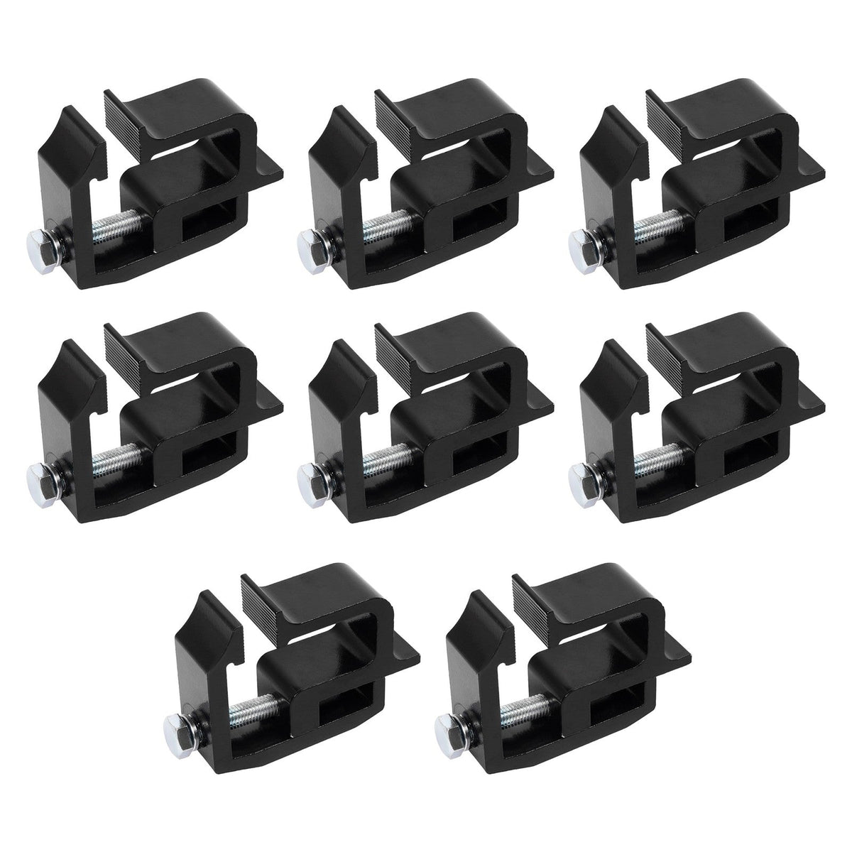 8Pcs Truck Cap Topper Camper Shell Mounting Clamps Aluminum Truck Bed Clamp