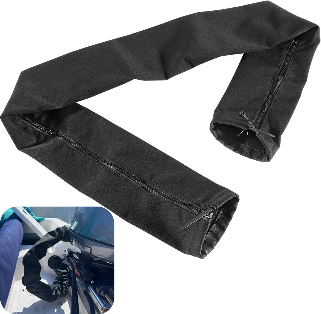 Marine Cable-Hose Rigging Protector Cover 48" Zippered Sleeve ZRS-1-DP Outboard