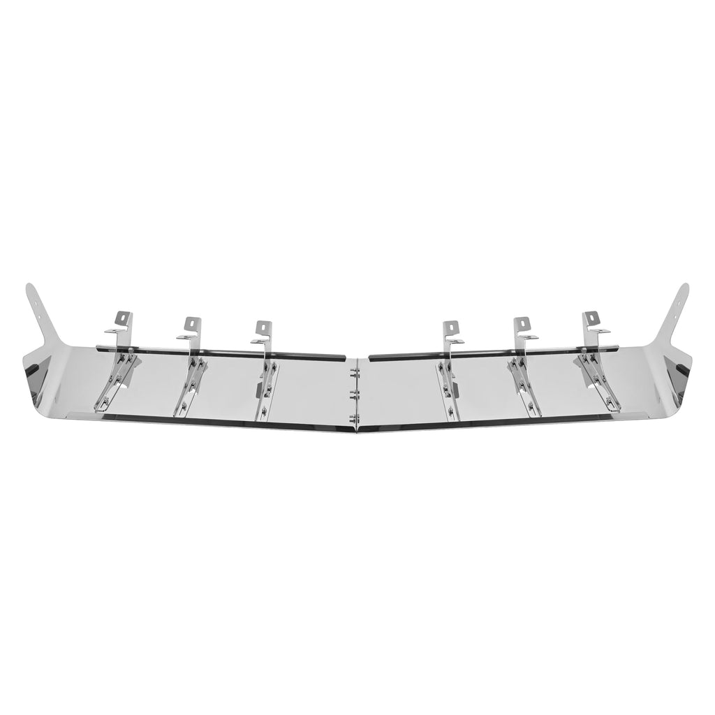 Fit Kenworth W900 T800 T600 84-98 Stainless Steel 13" Drop Visor Flat Windshield