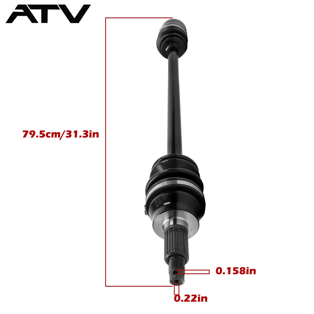 1333943 Front Left/Right CV Axles Drive Shaft For Polaris RZR XP 1000 2014-2019