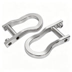 2Pcs Chrome Tow Hooks #84072462 For Chevrolet GMC Silverado Sierra 1500 2007-19