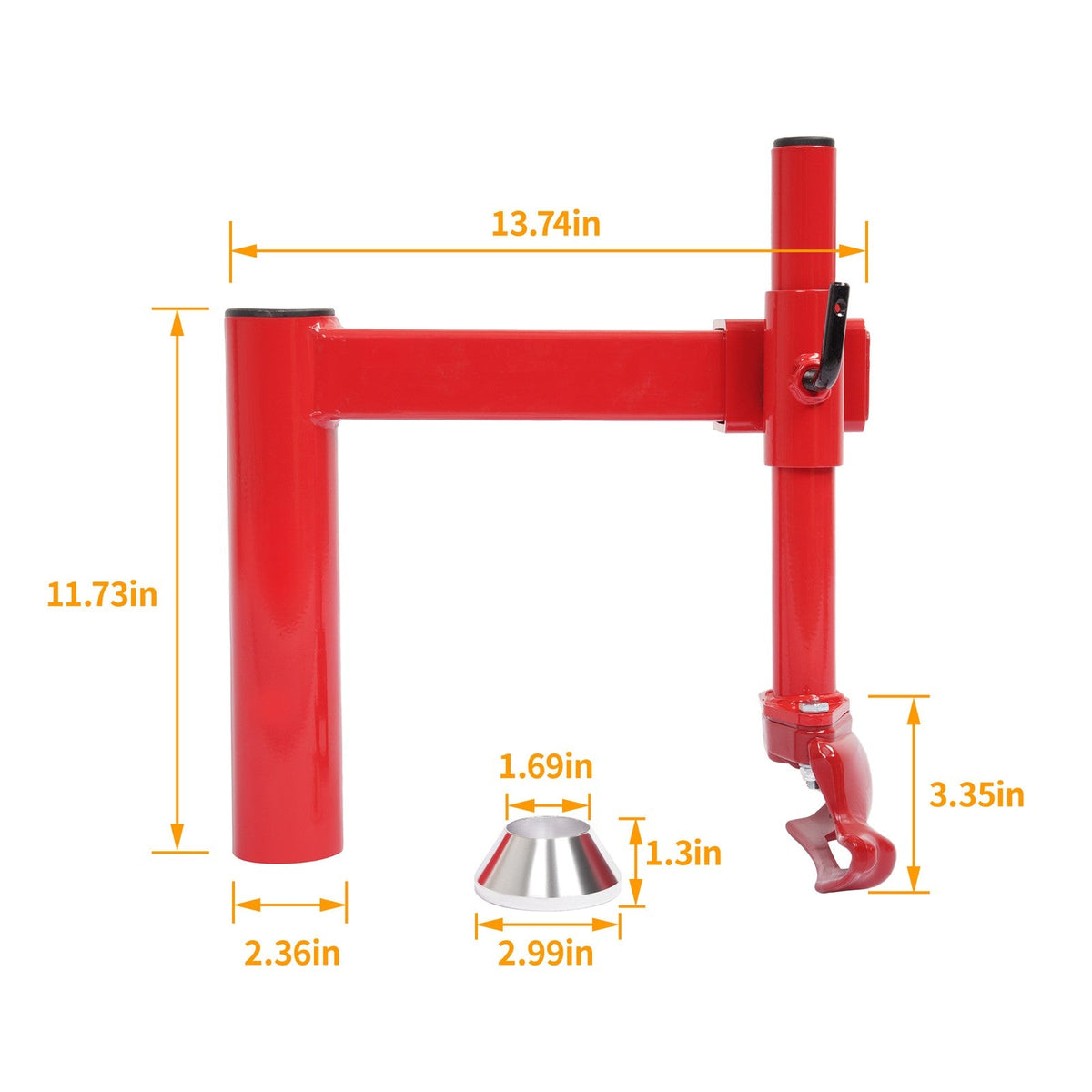 Tire Changer Duck Head Swing Arm Mod Cone Removal Mounting Tool For Car Auto