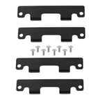 Tail Gate Tailgate Hinge Plates & Screws For Yamaha Rhino 700 YXR700 2008-2013