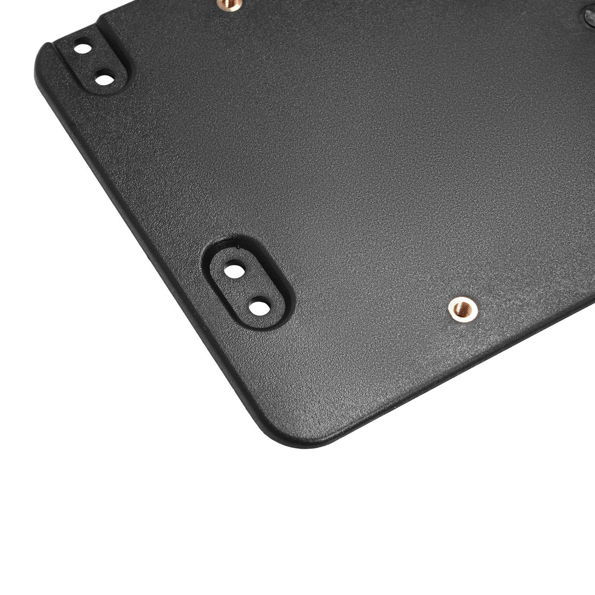 For Mercedes-Benz AMG Rear License Plate Bracket Mount Tag Holder +10 Screws