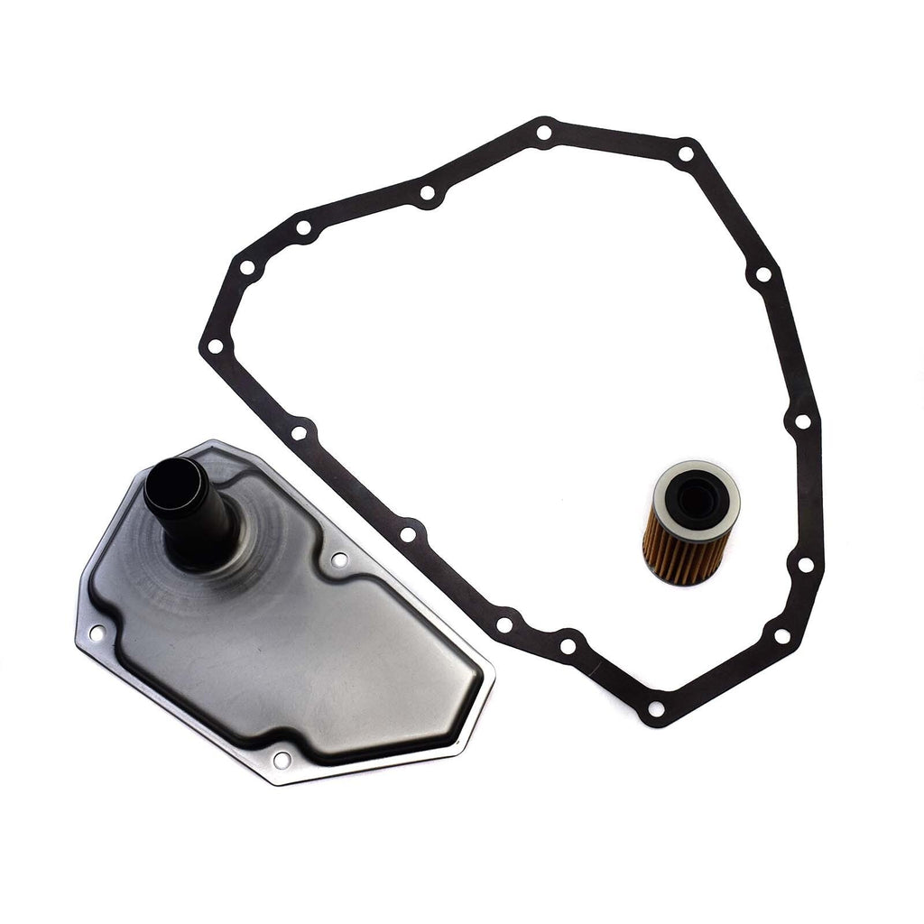 3Pcs Transmission Oil Filters W/Pan Gasket For 2012-2019 NISSAN SENTRA VERSA